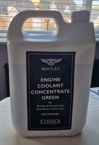 Bentley anti freeze - anti-freeze,