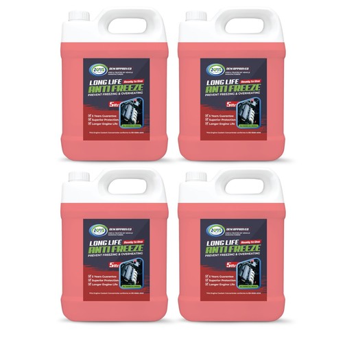 Red antifreeze coolant 5 - coolant,