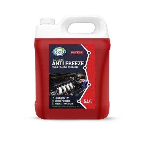 Long life red antifreeze - red,