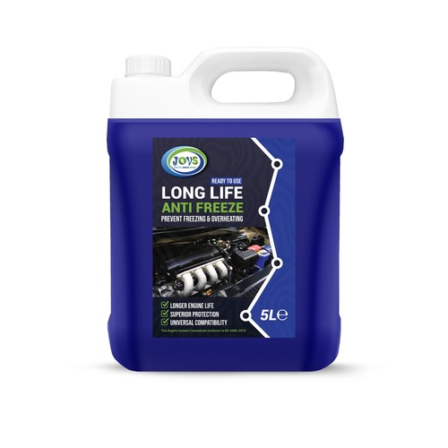 Blue antifreeze coolant - blue,
