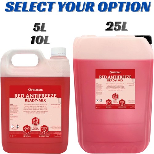 Hexeal red antifreeze - antifreeze, &