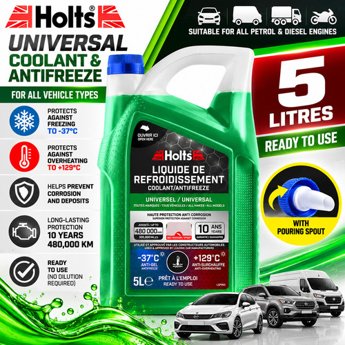 Holts universal green coolant - holts,